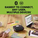 Dymo LabelManager 640 CB, Beschriftungsgerät schwarz, 2202104, Thermotransfer-Druck