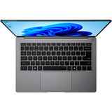 GEEKOM GEEKBOOK X14 PRO, Notebook silber, Intel® Core™ Ultra 9 185H, Intel® Arc™ Graphics, 32 GB LPDDR5X, 2 TB (2 TB SSD), Windows 11 Pro