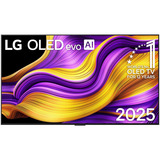 LG OLED55G57LW.AEUD evo TV, OLED-Fernseher 138.8 cm (55 Zoll), silber/schwarz, UltraHD/4K, Triple Tuner, HDR, 120Hz Panel