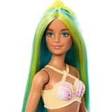 Mattel Barbie Meerjungfrau Puppe mit blauen Haaren türkis