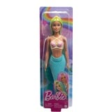 Mattel Barbie Meerjungfrau Puppe mit blauen Haaren türkis