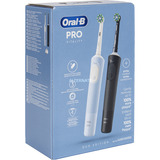  Oral-B Vitality Pro D103 Duo, Elektrische Zahnbürste schwarz/blau, Black/Blue, inkl. 2. Handstück