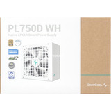 DeepCool PL750D White, PC-Netzteil weiß, 3x PCIe, 750 Watt