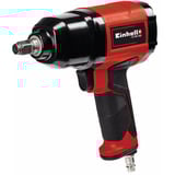 EINHELL Druckluft-Schlagschrauber TC-PW 340 schwarz/rot, Lösemoment 340 Nm, 1/2", inkl. 8 Stecknüsse