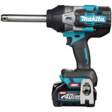 Makita Akku-Schlagschrauber TW011GZ XGT, 40Volt blau/schwarz, ohne Akku und Ladegerät, mit 138mm Langschaft 3/4"-Vierkant
