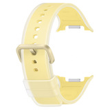 Samsung Misty Band, Uhrenarmband gelb/transparent, Größe S/M, für Galaxy Watch9 / Watch8