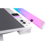Thermaltake G700 RGB White Gaming Desk, Gaming-Tisch weiß, RGB-LED-Lichtleiste 16,8 Millionen Farben