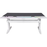 Thermaltake G700 RGB White Gaming Desk, Gaming-Tisch weiß, RGB-LED-Lichtleiste 16,8 Millionen Farben