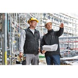 Bosch Professional Beheizbare Weste GHV 12+18V XA, 3XL, Arbeitskleidung schwarz, ohne Akku