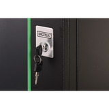 Digitus Wandgehäuse Dynamic Basic Serie - 600x600 mm (BxT), IT-Schrank schwarz, 16 Höheneinheiten