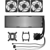 Fractal Design Radius 360 RGB Black, Wasserkühlung schwarz