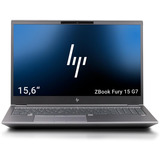 HP ZBook Fury 15 G7 Generalüberholt, Notebook grau, Intel® Core™ i7-10850H, NVIDIA Quadro T2000, 32 GB DDR4, 512 GB (512 GB SSD), Windows 11 Pro