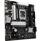 ASRock B860M-X GEN 5, Mainboard schwarz/silber