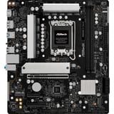 ASRock B860M-X GEN 5, Mainboard schwarz/silber