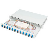 Digitus LWL-Spleißbox, bestückt, 12x SC DX, OS2 
