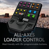 Logitech Gaming G Saitek Farm Sim Controller, Simulatoren-Set schwarz/grau, Bundle für schwere Maschinen