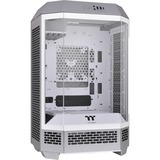 Thermaltake The Tower 300 Limestone, Tower-Gehäuse hellgrau, Tempered Glass