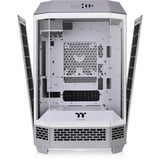 Thermaltake The Tower 300 Limestone, Tower-Gehäuse hellgrau, Tempered Glass