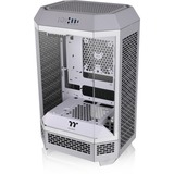 Thermaltake The Tower 300 Limestone, Tower-Gehäuse hellgrau, Tempered Glass