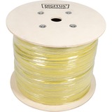 Digitus Professional Cat.7a S/FTP Verlegekabel simplex, Dca gelb, 1.000 Meter Trommel