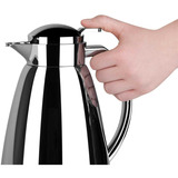 Emsa CAMPO Isolierkanne, 1 Liter chrom, QUICK TIP Verschluss
