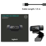 Logitech HD Pro Webcam C920 schwarz