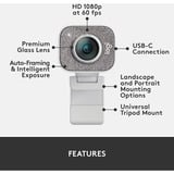 Logitech StreamCam, Webcam weiß