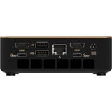 SAPPHIRE EDGE AI 340, Barebone schwarz/gold, ohne Betriebssystem
