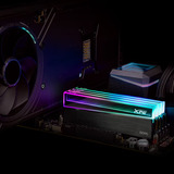 ADATA DIMM 16 GB DDR5-5600, Arbeitsspeicher schwarz, AX5U5600C4616G-CNKRBK, XPG NOVAKEY RGB Black, INTEL XMP, AMD EXPO
