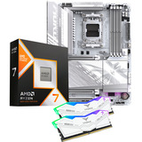AMD Upgrade Ryzen™ 7 9800X3D + B850 ELITE ICE + 32GB 6000-30 RGB, PC-Aufrüstkit