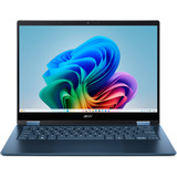 Acer Swift Spin 14 AI (SFSP14-Q51T-X0AS), Notebook kobaltblau, Qualcomm Snapdragon X Elite X2E-78-100, Qualcomm Adreno GPU, 16 GB LPDDR5, 512 GB (512 GB SSD), Windows 11 Home