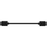 Corsair iCUE LINK Kabel, 100mm, gerade schwarz, 2 Stück