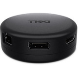 Dell Pro 7-in-1 USB-C Reise Dock DA326, Dockingstation schwarz