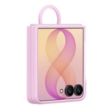 Samsung Silicone Ring Magnet Case, Handyhülle rosa, für Galaxy Z Flip8