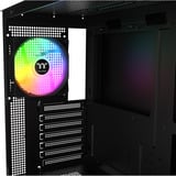 Thermaltake View 270 Plus WS ARGB Black, Tower-Gehäuse schwarz/holz, Tempered Glass x 2, Holz-Struktur