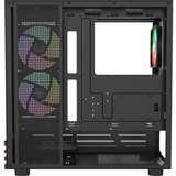 Thermaltake View 270 Plus WS ARGB Black, Tower-Gehäuse schwarz/holz, Tempered Glass x 2, Holz-Struktur