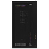 Thermaltake View 270 Plus WS ARGB Black, Tower-Gehäuse schwarz/holz, Tempered Glass x 2, Holz-Struktur