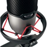 CHERRY UM 6.0 Advanced, Mikrofon schwarz/silber, USB-C, Klinke