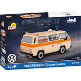 COBI Volkswagen T3 Krankenwagen, Konstruktionsspielzeug Maßstab 1:35