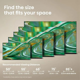 Hisense ULED 65E8S MiniLED, QLED-Fernseher 164 cm (65 Zoll), schwarz/dunkelgrau, UltraHD/4K, Triple Tuner, Subwoofer, 144Hz Panel