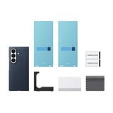 Samsung Carbon Magnet Case, Handyhülle dunkelblau, Samsung Galaxy Z Fold8 Ultra