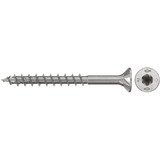 fischer Spanplattenschraube PowerFast II 4,5x45 Senkkopf TX 200 Stück, mit Teilgewinde, Edelstahl A2