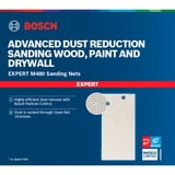 Bosch Professional Expert M480 Netzstruktur-Schleifblatt 93 x 186mm, K320 10 Stück, für Schwingschleifer