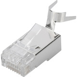 Digitus CAT.6a Modularstecker für Rundkabel, geschirmt, 100 Stück 