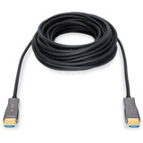 Digitus HDMI AOC Hybrid Glasfaserkabel, UHD 4K schwarz, 20 Meter
