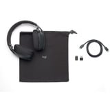 Logitech Zone Vibe Wireless, Headset graphit, Teams Version mit USB-C-Dongle