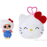 MGA Entertainment L.O.L. Surprise Loves Hello Kitty Reversible Plush, Spielfigur sortierter Artikel, eine Figur