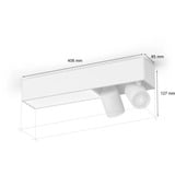 Philips Hue White & Color Ambiance Centris 2er Deckenspot, LED-Leuchte weiß