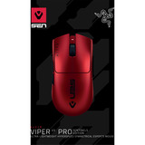 Razer Viper V3 Pro - Sentinels Edition, Gaming-Maus dunkelrot/schwarz