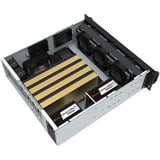 SilverStone RM31 Rackmount Server-Gehäuse, Rack, Server-Gehäuse schwarz, 3 Höheneinheiten